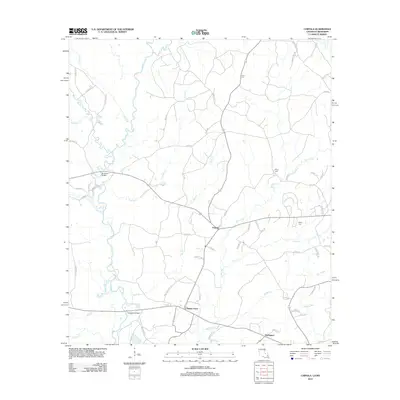 2012 Map of Chipola, 2012 Print