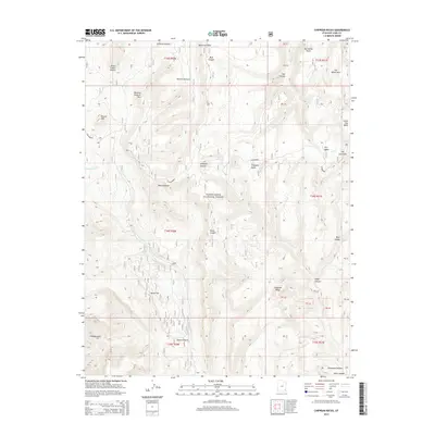2014 Map of Chippean Rocks, 2014 Print