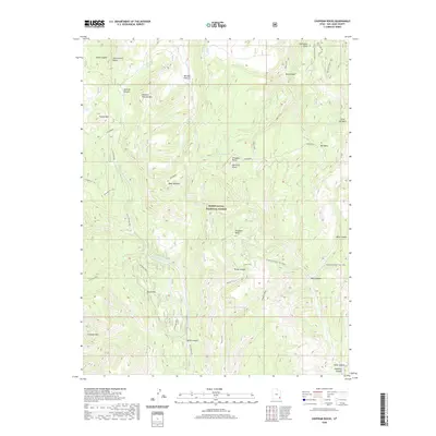 2020 Map of Chippean Rocks, 2020 Print