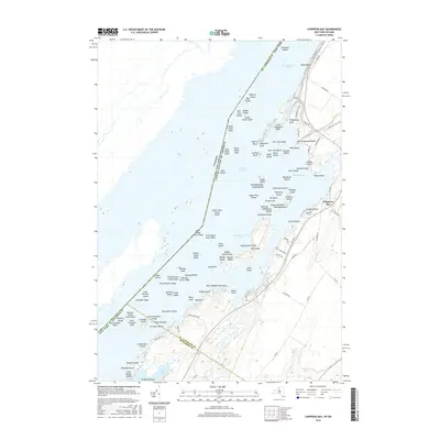 2016 Map of Chippewa Bay, 2016 Print