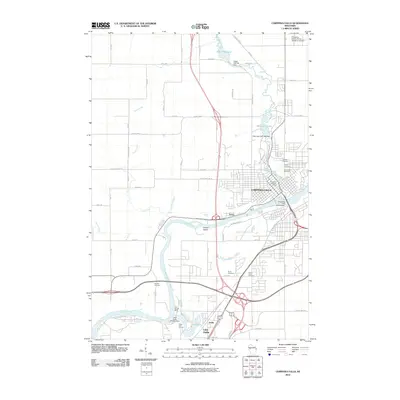 2010 Map of Chippewa Falls, 2010 Print