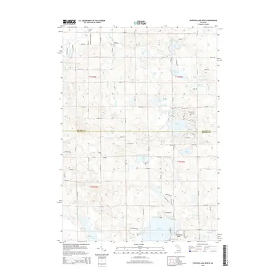 2014 Map of Chippewa Lake North, 2014 Print