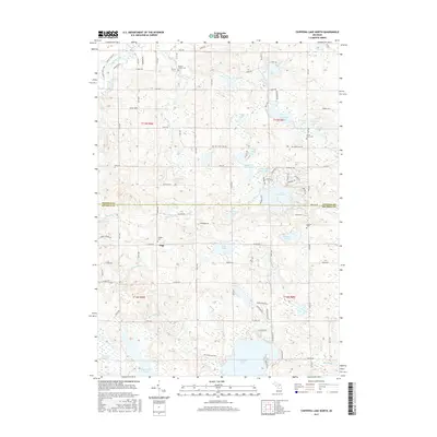 2017 Map of Chippewa Lake North, 2017 Print