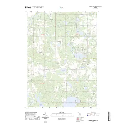 2023 Map of Chippewa Lake North, 2023 Print