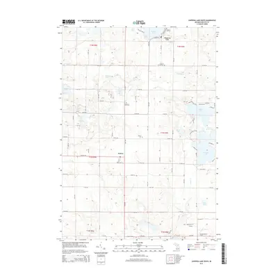 2014 Map of Chippewa Lake South, 2014 Print