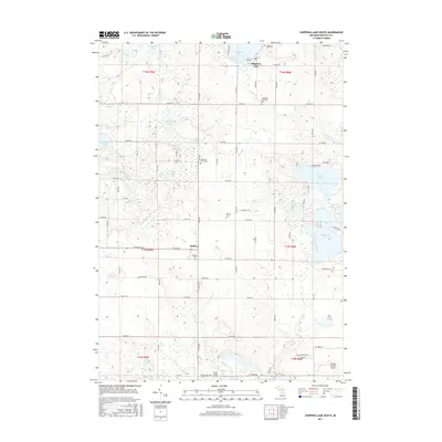 2017 Map of Chippewa Lake South, 2017 Print