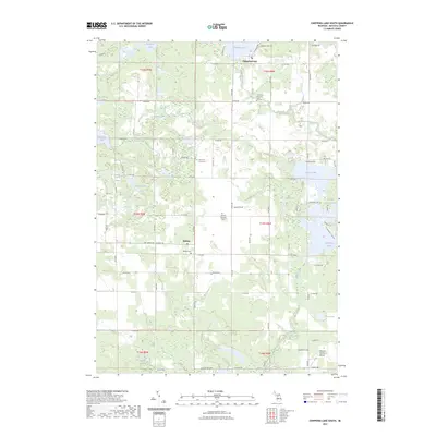 2023 Map of Chippewa Lake South, 2023 Print
