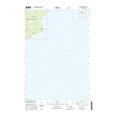 2017 Map of Chippewa Point, 2017 Print