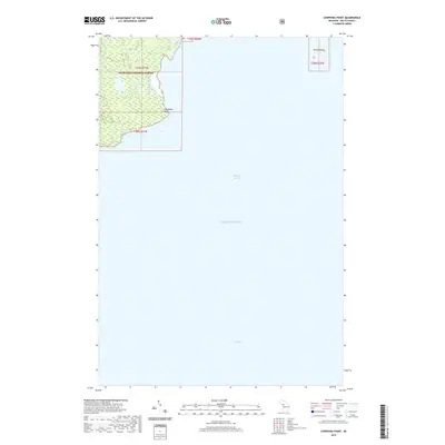 2019 Map of Chippewa Point, 2019 Print