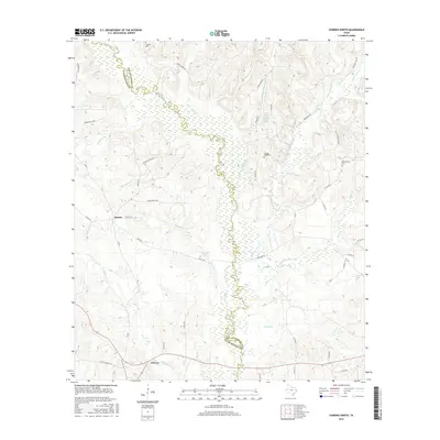 2016 Map of Chireno North, 2016 Print