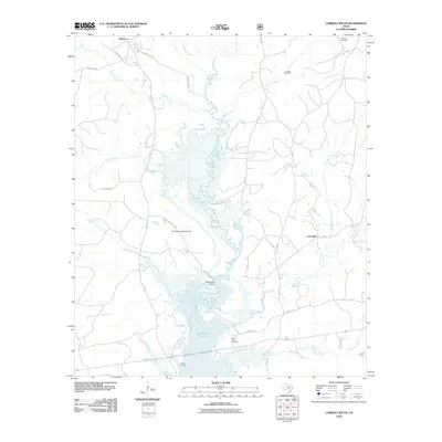 2010 Map of Chireno South, 2010 Print