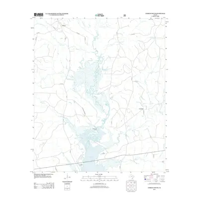 2013 Map of Chireno South, 2013 Print