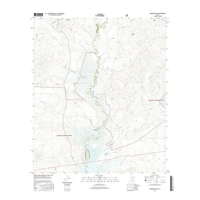 2016 Map of Chireno South, 2016 Print