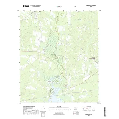 2019 Map of Chireno South, 2019 Print