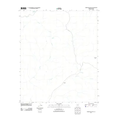 2011 Map of Chiricahua Butte, 2011 Print