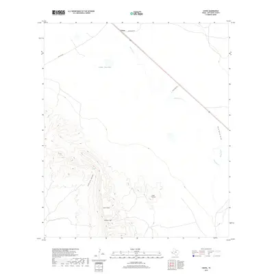 2019 Map of Chispa, 2019 Print