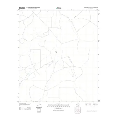 2012 Map of Chispa Mountain NE, 2012 Print