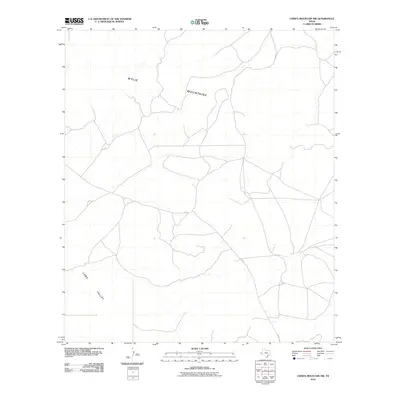 2010 Map of Chispa Mountain NW, 2010 Print