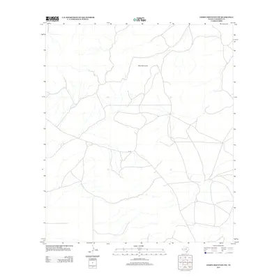 2012 Map of Chispa Mountain NW, 2012 Print