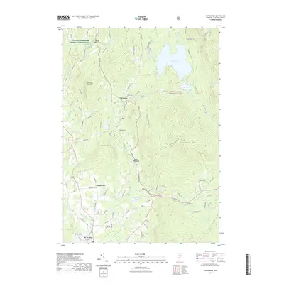 2021 Map of Chittenden, 2021 Print