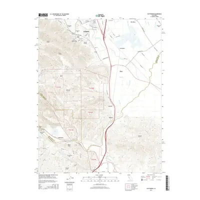 2015 Map of Chittenden, 2015 Print
