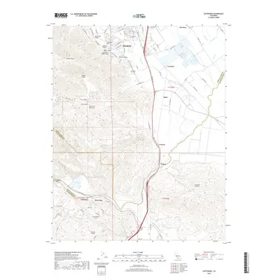 2018 Map of Chittenden, 2018 Print