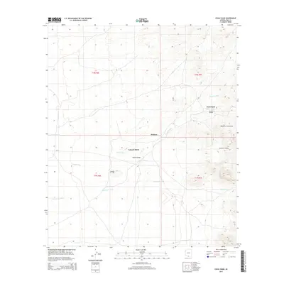 2014 Map of Chiuli Shaik, 2014 Print