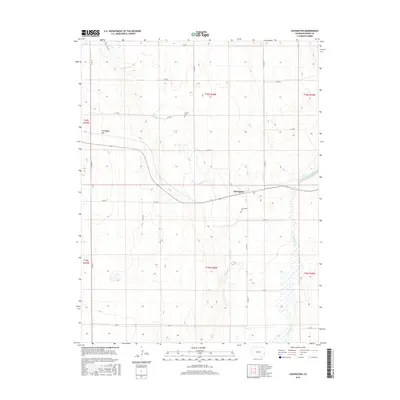 2016 Map of Chivington, 2016 Print