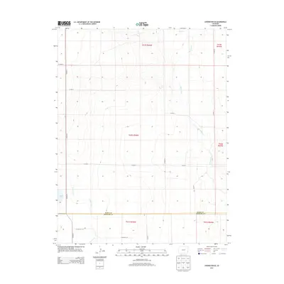 2013 Map of Chivington SE, 2013 Print