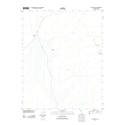 2012 Map of Chloride City, 2012 Print