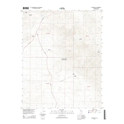 2015 Map of Chloride City, 2015 Print