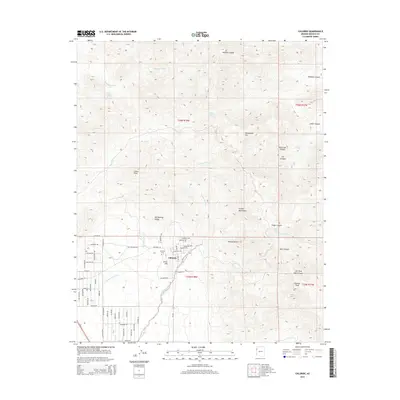 2014 Map of Chloride, 2014 Print