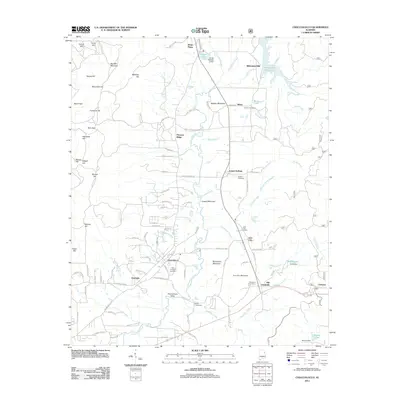 2011 Map of Choccolocco, 2011 Print
