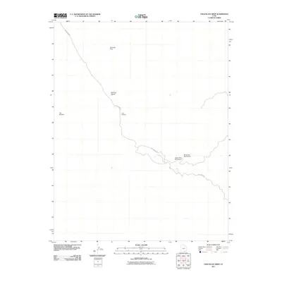2011 Map of Chocolate Drop, 2011 Print