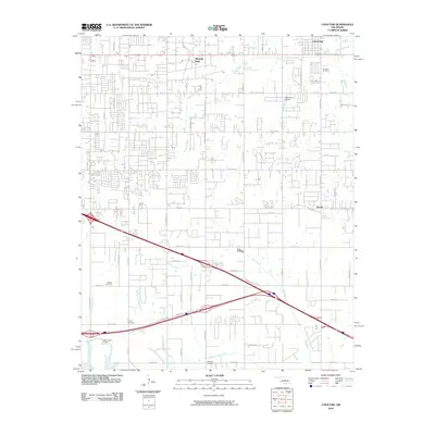 2010 Map of Choctaw, 2010 Print