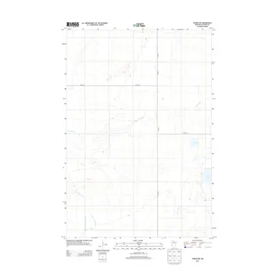 2013 Map of Chokio NW, 2013 Print