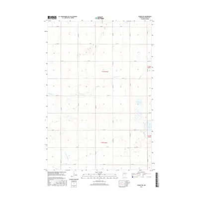 2016 Map of Chokio NW, 2016 Print