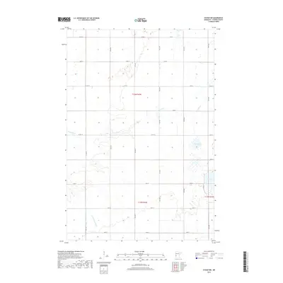2019 Map of Chokio NW, 2019 Print