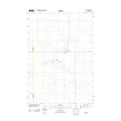 2013 Map of Chokio, 2013 Print