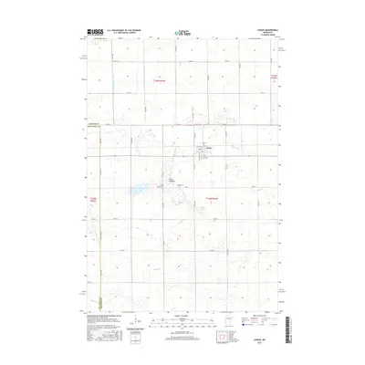 2016 Map of Chokio, 2016 Print