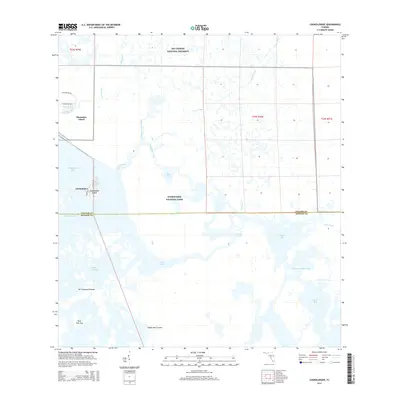2015 Map of Chokoloskee, 2015 Print