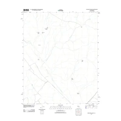 2012 Map of Cholame Valley, 2012 Print