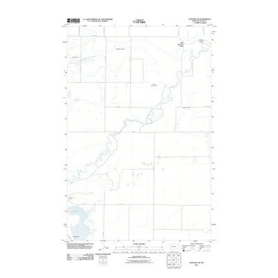 2011 Map of Choteau SE, 2011 Print
