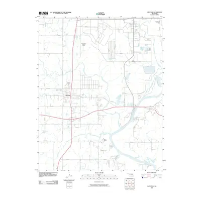 2010 Map of Chouteau, 2010 Print