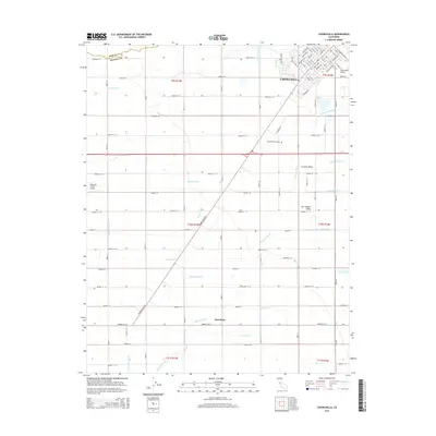 2015 Map of Chowchilla, 2015 Print