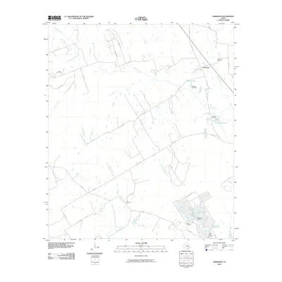 2010 Map of Chriesman, 2010 Print