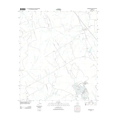 2013 Map of Chriesman, 2013 Print