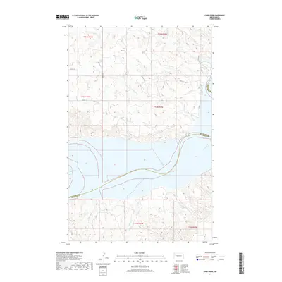 2017 Map of Chris Creek, 2017 Print