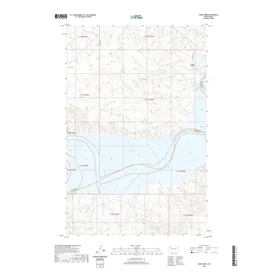 2020 Map of Chris Creek, 2020 Print