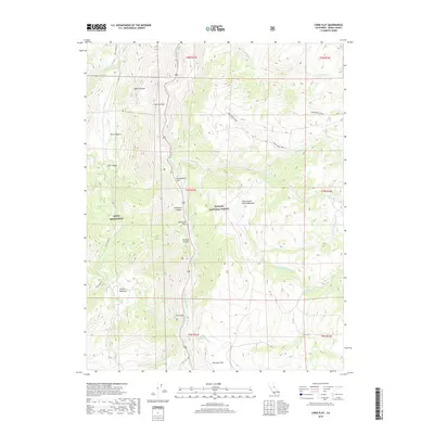 2018 Map of Chris Flat, 2018 Print
